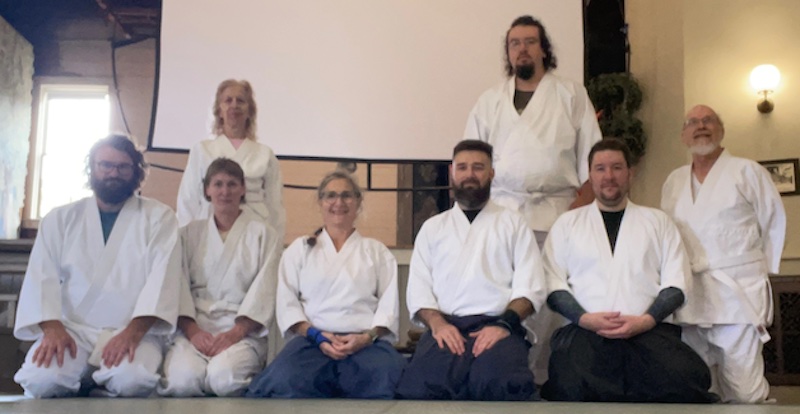 Group photo with Musubi Aikido of Potsdam on their October vist to train with us.